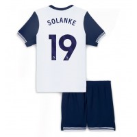 Dječji Nogometni Dres Tottenham Hotspur Dominic Solanke #19 Domaci 2024-25 Kratak Rukav (+ Kratke hlače)